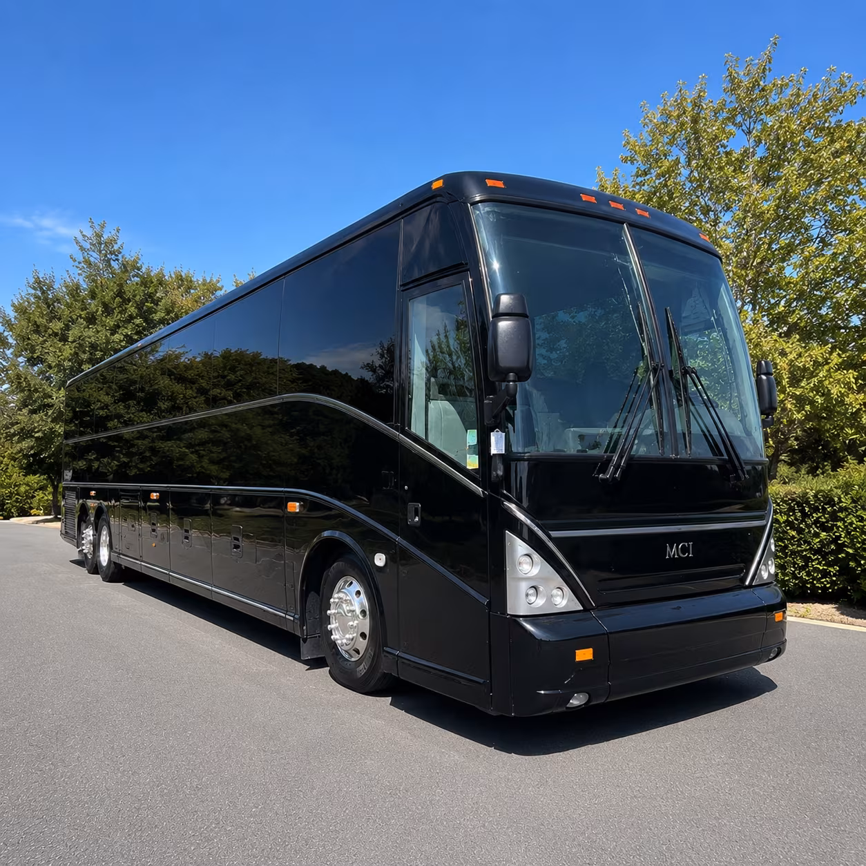 Columbia Airport Shuttle & Transportation party bus exterior
