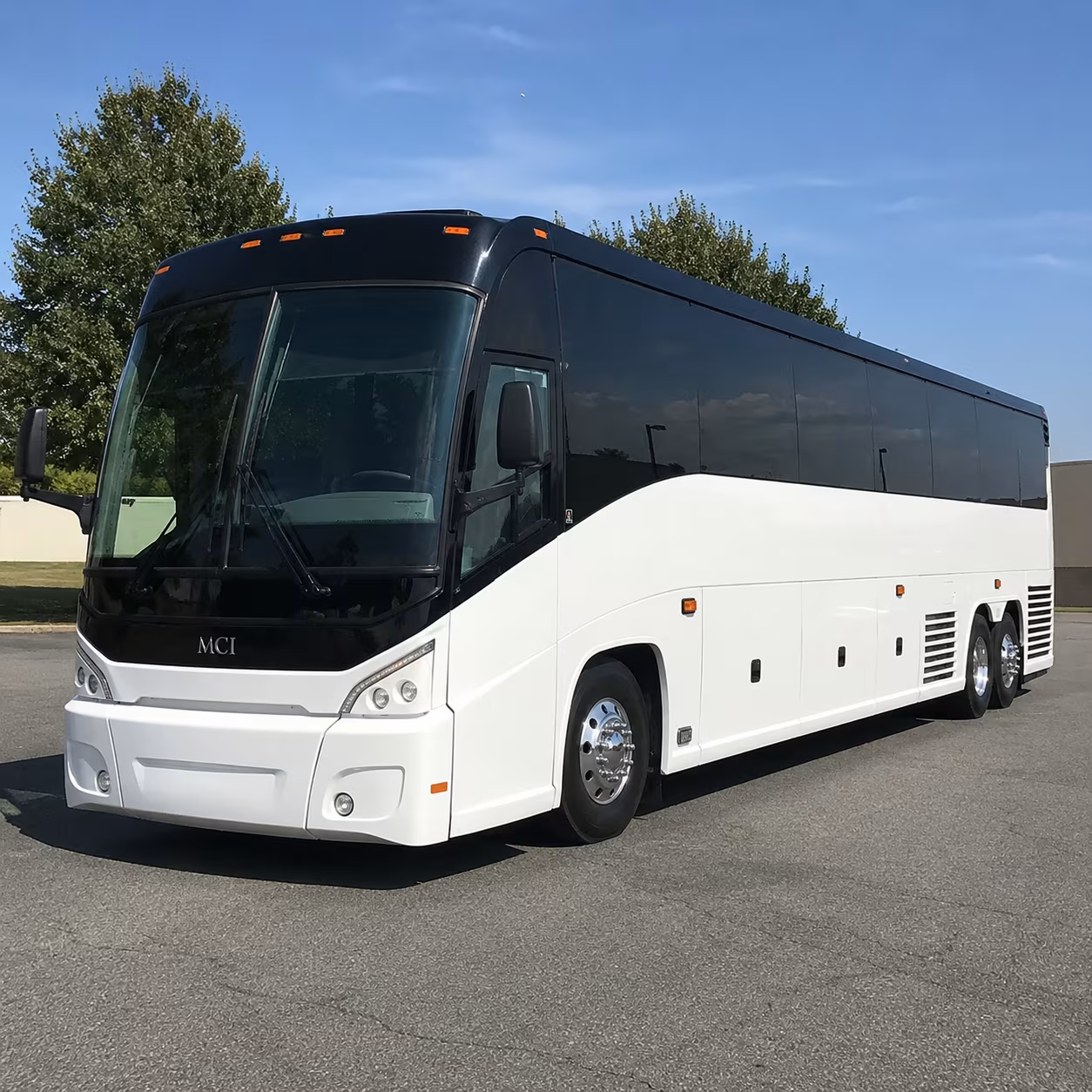 Columbia Airport Shuttle & Transportation party bus exterior
