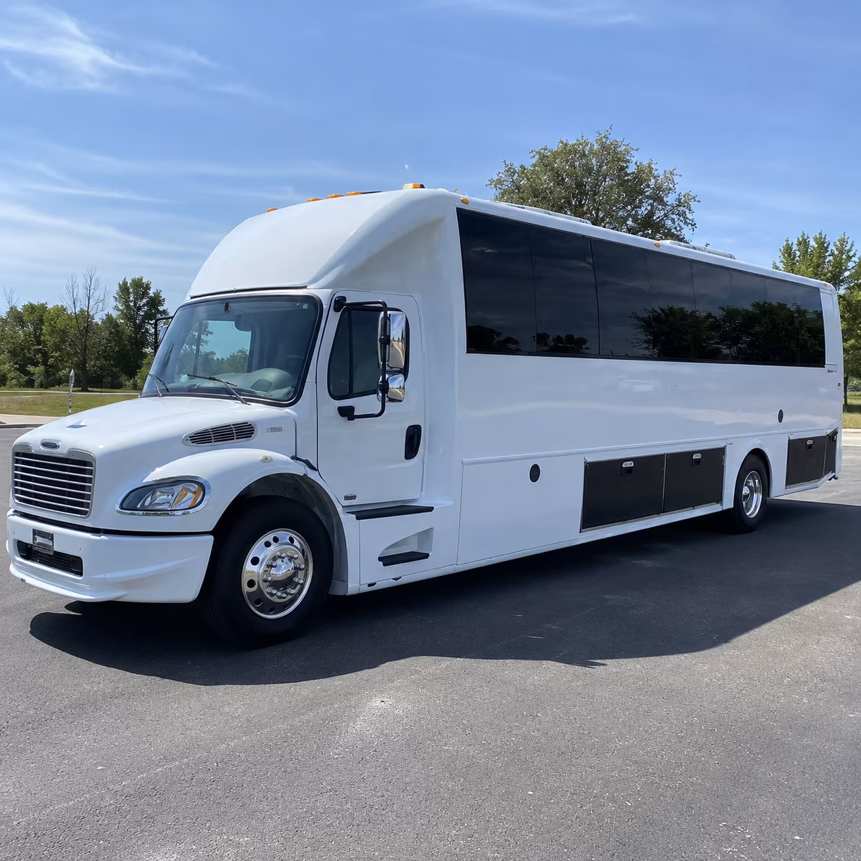 Columbia Concert & Music Festival Transportation party bus exterior