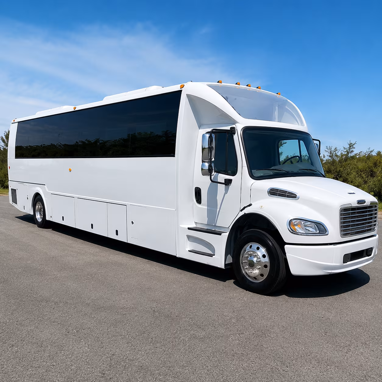 Columbia Concert & Music Festival Transportation party bus exterior
