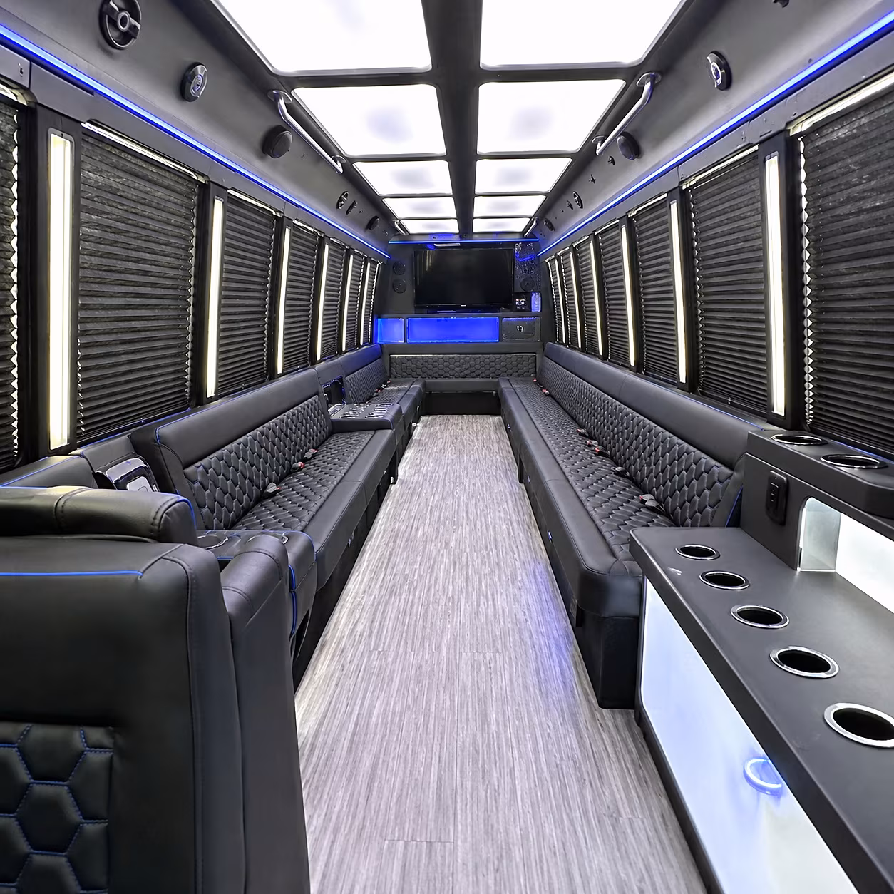 Columbia Private Event Transportation onboard seating